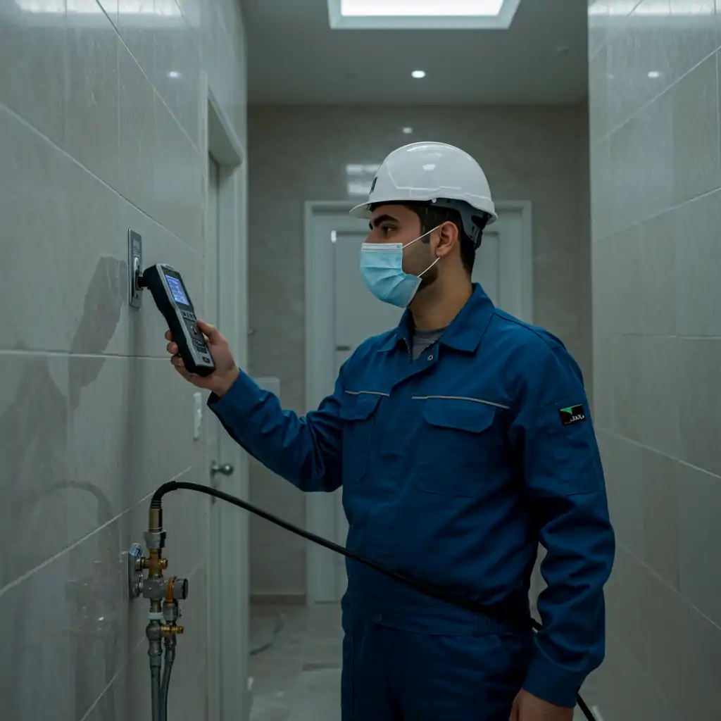 فني صحي جمعية جابر الاحمد