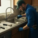 فني صحي جمعية الاحمدي