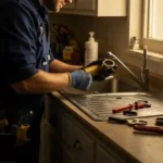 فني صحي جمعية الخالدية