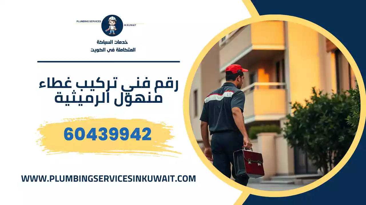 رقم فني تركيب غطاء منهول الرميثية