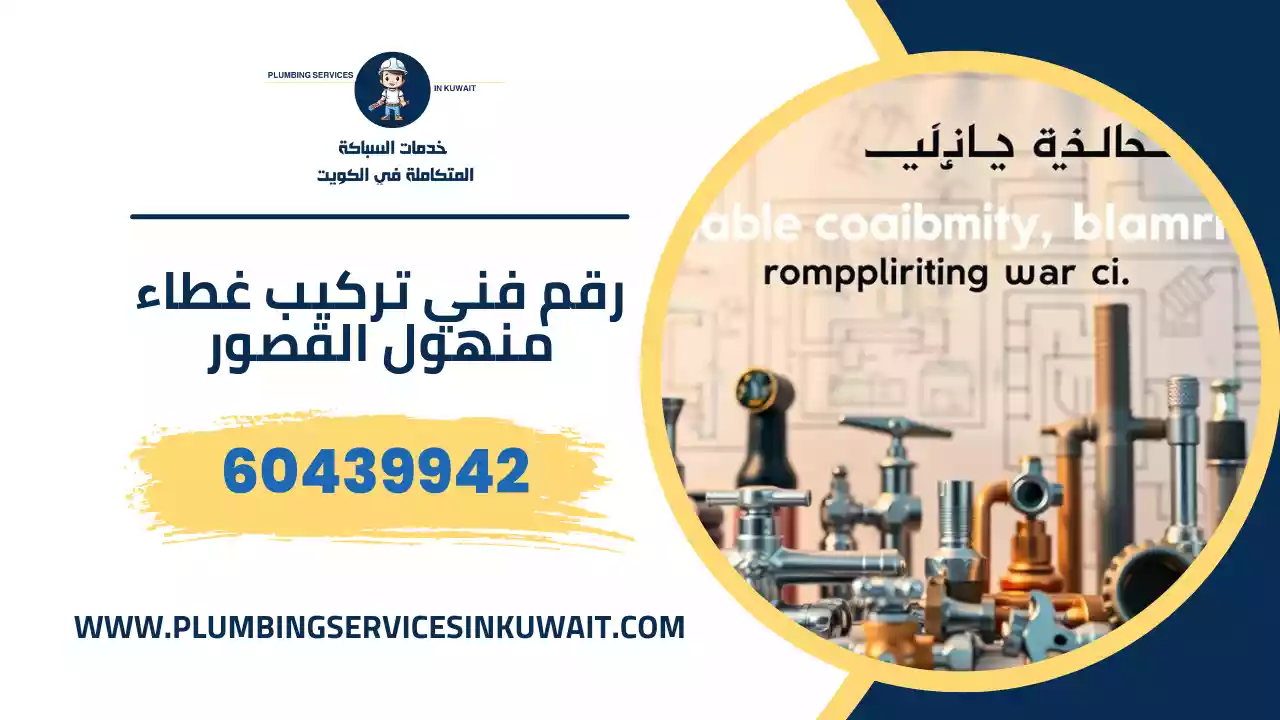 رقم فني تركيب غطاء منهول القصور